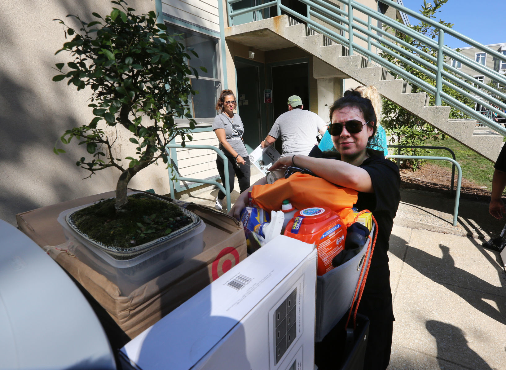 Stockton move in day